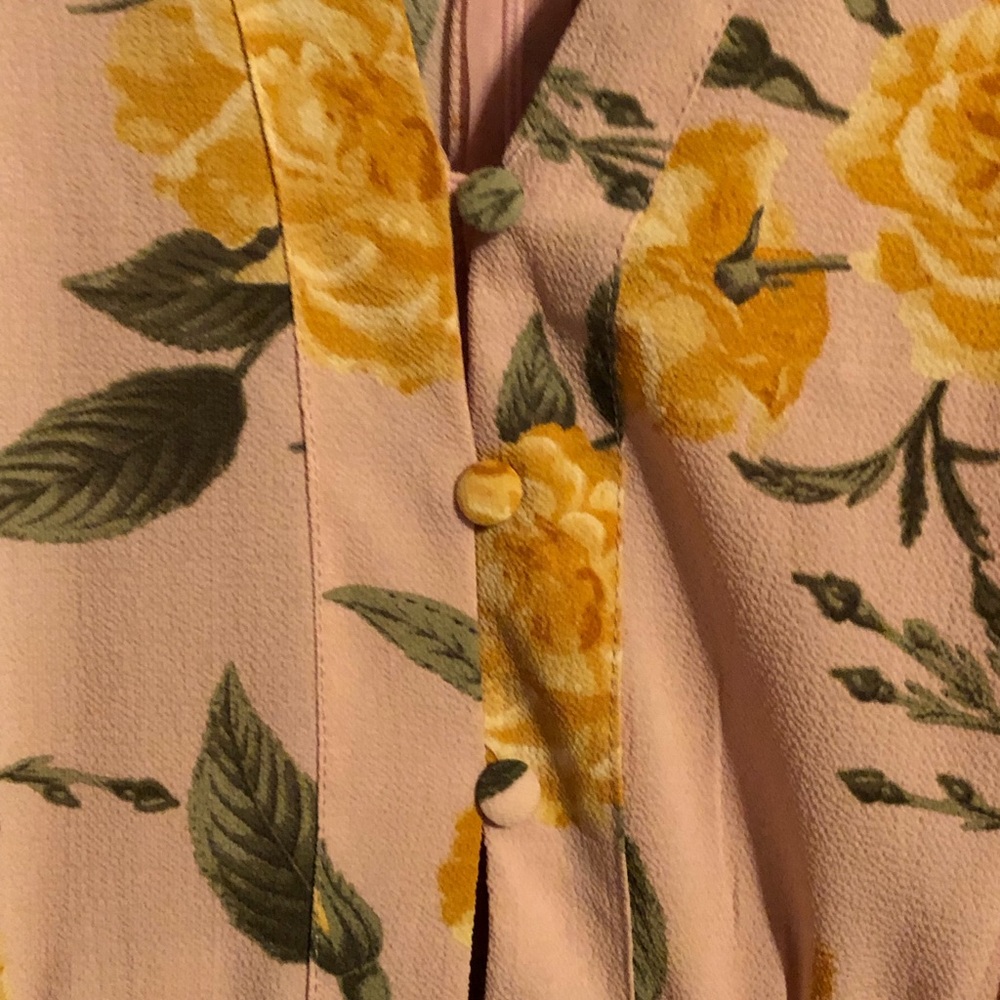 JustFab Floral Dress - Picture 3 of 8